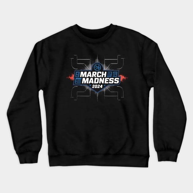 march madness college Crewneck Sweatshirt by CreationArt8